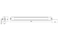 LED interieurverlichting 98cm - 12-24v - motion - 50cm kabel | BS-2098