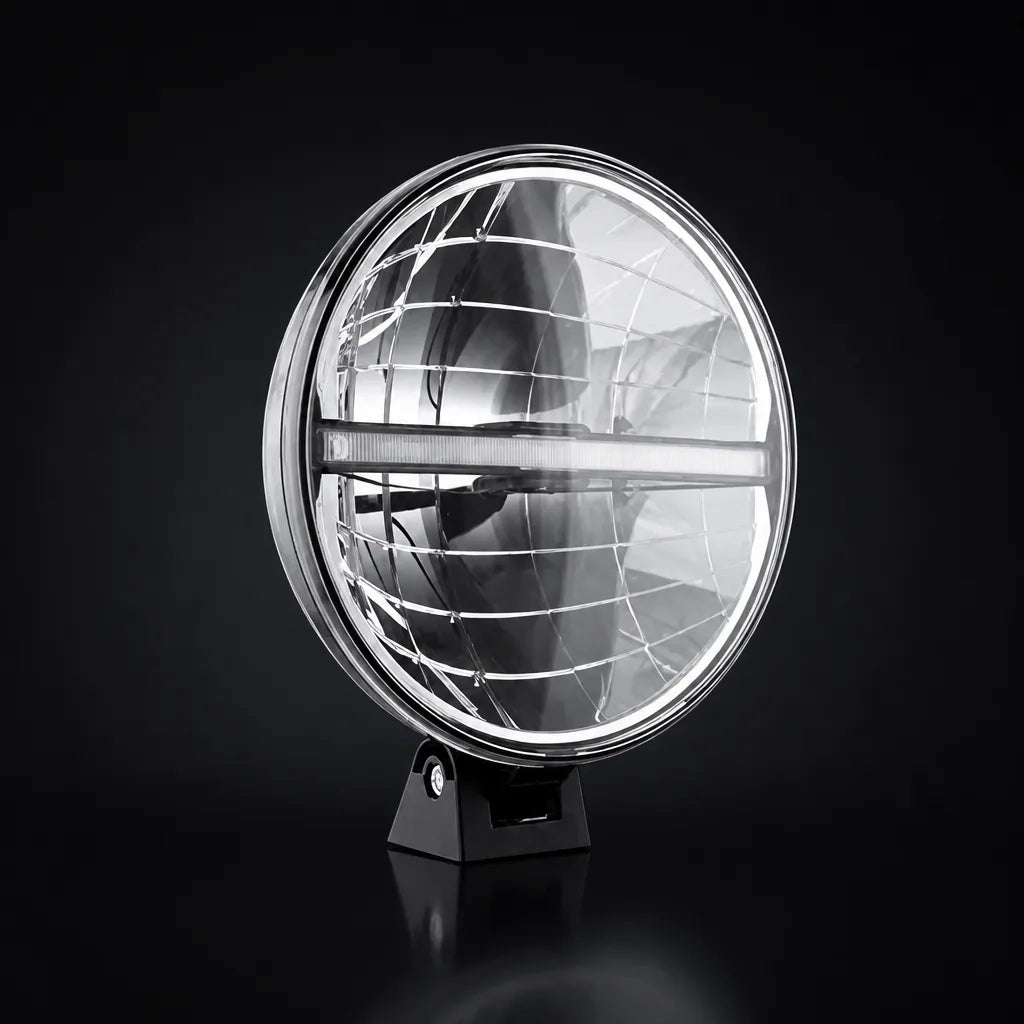 LED R112 verstraler | met dagrijverlichting | 12-24v | 30cm. kabel | DL226