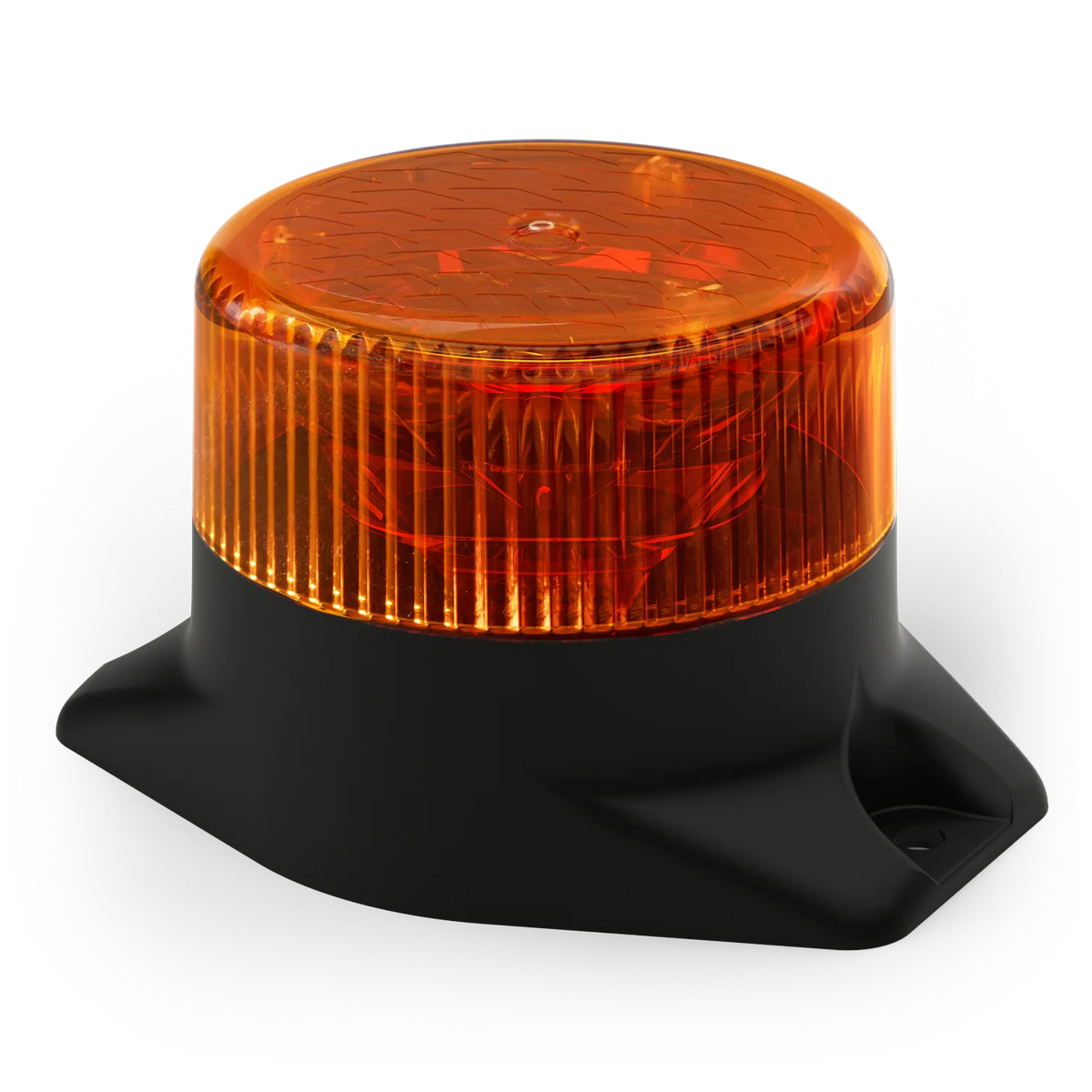 LED R10 zwaailamp amber 12-80v 3-boutsmontage