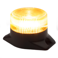 LED R10 zwaailamp amber 12-80v 3-boutsmontage