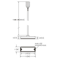 LED R65 flitser amber 12 LED's 12-24v
  | ED3511A