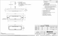 LED flitser 4-LED | R65 | amber |12-24v | ED3704A