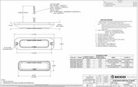 LED flitser 8-LED | R65 | amber + wit (split) | 12-24v | ED3744AC