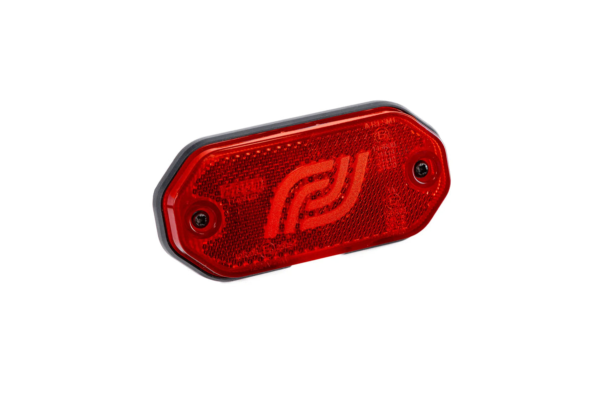 LED markeerlicht | rood | 12-24V | 0,5m. kabel + 0,75 connector