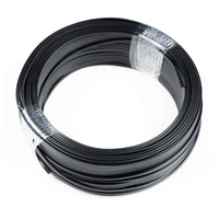 Vierkante 2x1,5 mm² kabel, zwart-wit per 100 meter. | K10-2x1.5mm2