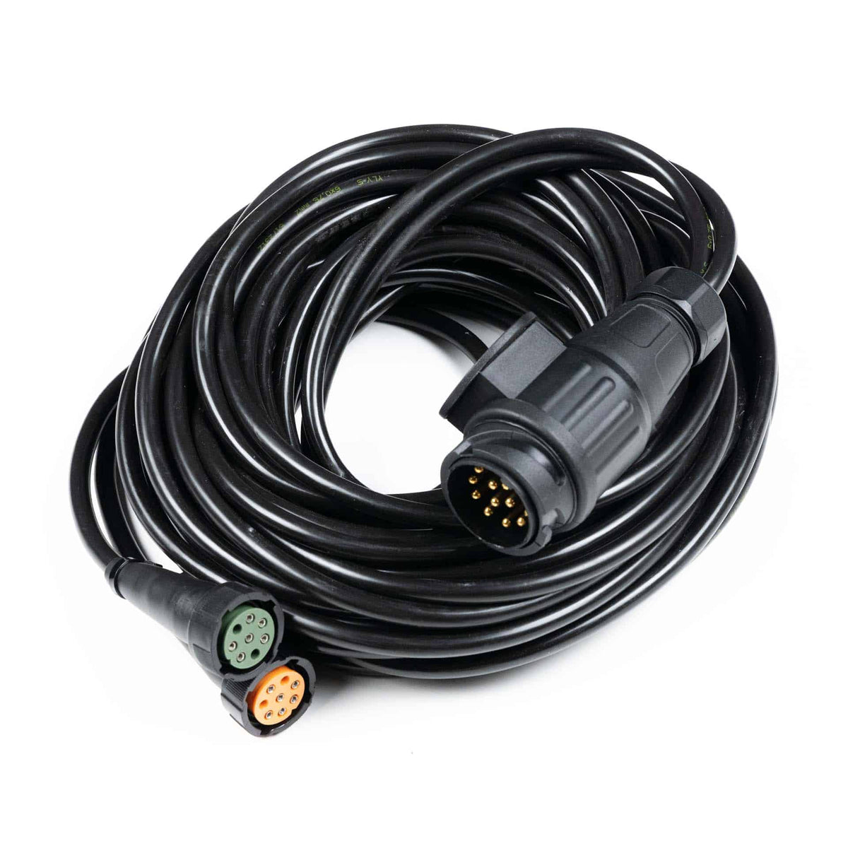 Kabelboom 9,5m. / 13-polig / 8-PIN's Bajonet