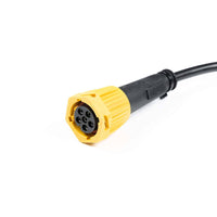 Adapterkabel links 6-PIN's Fristom naar 8-PIN's Aspöck