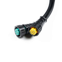 Achterlichtkabel 15P baj. naar 2x 7-PIN's AMP incl. zij-kabe