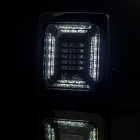 LED mist-achteruitijlicht | black | 12-24v | 100cm kabel