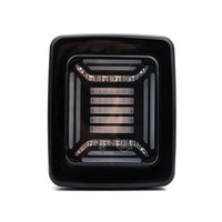 LED achterlicht | black | 12-24v | 100cm kabel | H+V montage