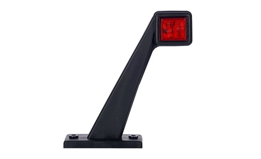 LED breedtelamp rechts rood-wit-amber 12-24v 50cm kabel | MB-4692RW