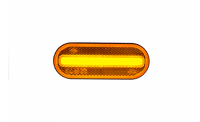 LED markeringslicht amber | 12-24v | 50cm. kabel | MV-5000A