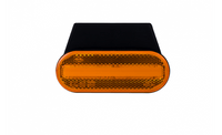 LED markeringslicht amber met beugel | 12-24v | 50cm. kabel | MV-5050A