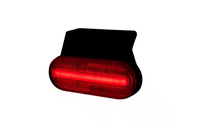LED markeringslicht rood met beugel | 12-24v | 50cm. kabel | MV-5050R