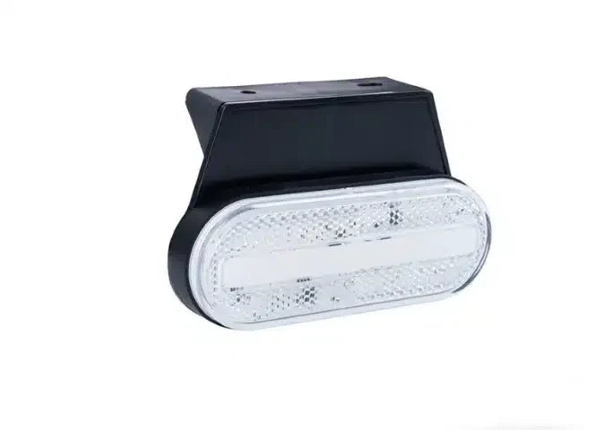 LED markeringslicht wit met beugel | 12-24v | 50cm. kabel | MV-5050W