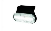 LED markeringslicht wit met beugel | 12-24v | 50cm. kabel | MV-5050W