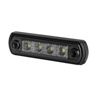 LED dark markeringslicht wit 12-24v 50cm kabel