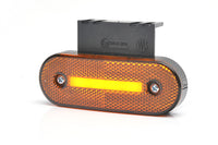 LED ADR markeerlicht amber 12-24v 22cm kabel