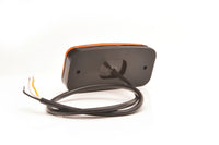 LED ADR mark.licht amber incl knipperlicht 12-24v 22cm kabel