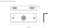 Montagesteun tbv SF-1600