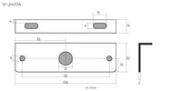 Montagesteun tbv SF-2400