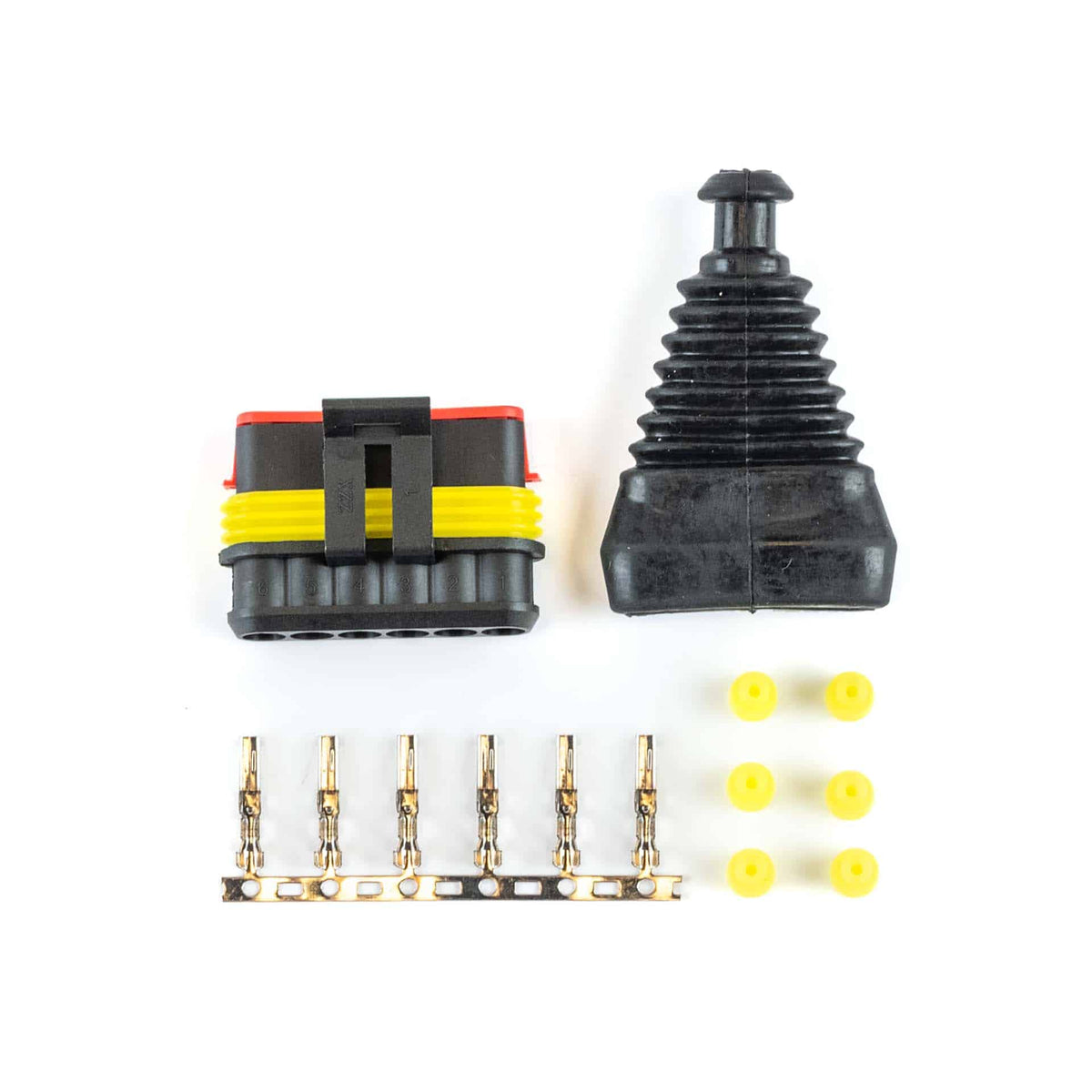 Superseal kit 6-PIN Female / plug