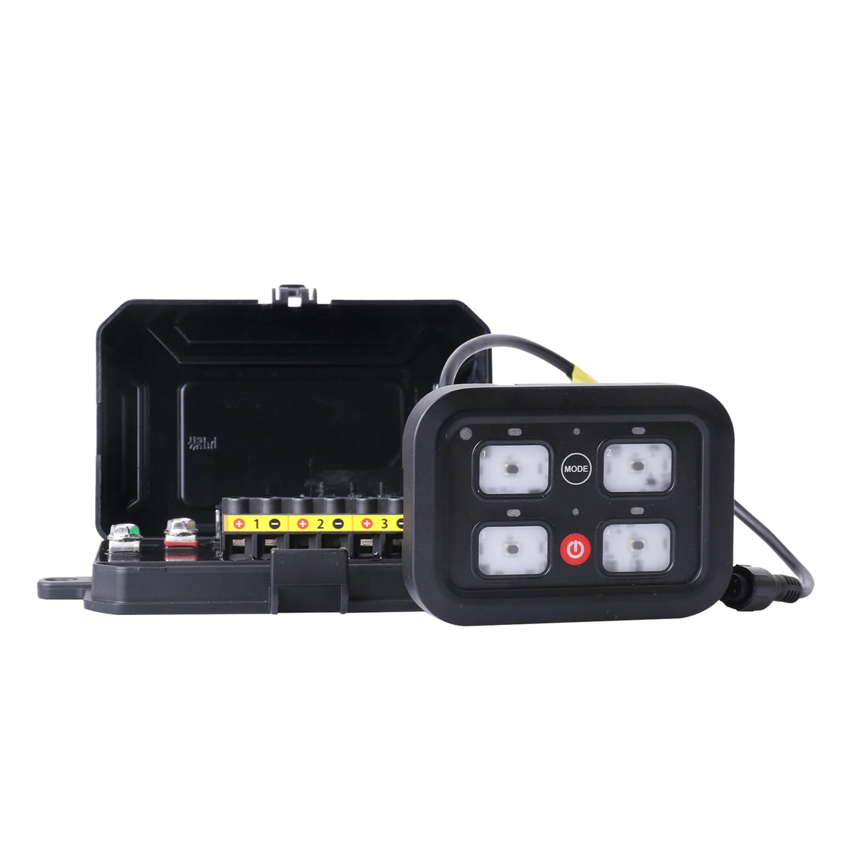 4-PAD switch panel 12-24v | incl. app-controle
