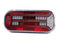Links | LED achterlicht truck | 12-24v | 100cm. kabel | VC-3001