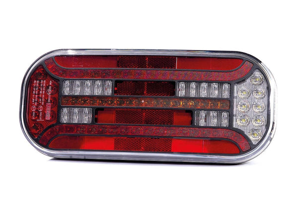 Links | LED achterlicht truck | 12-24v | 100cm. kabel | VC-3001