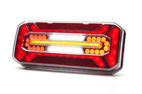LED achterlicht Black universeel | 12-24v | 7-Pin's AMP