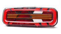 LED Trailerlamp links 12-24v 200cm kabel