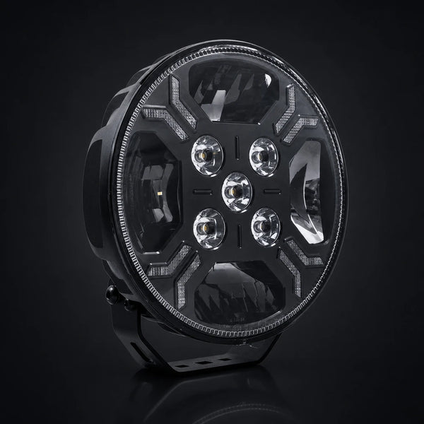 LED Ypsilon 9LED amber-wit met flitser 7850lm - 3m kabel | WD-12078.1
