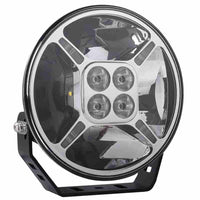 LED verstraler chrome met dagrijverlichting | 12.000 lumen | 9-36v | WD-80120C.1