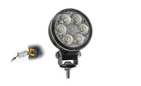 LED werklamp rond 2500lm, 22W, 12-24v, ingebouwde DT-connector | WF-2225DT