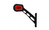 LED breedtelamp links rood-wit-amber 12-24v 50cm kabel | MB-2761RWA