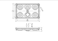 LED interieurlamp 900lm - 5000K met bewegingssensor 12-24v | BBS-1500W