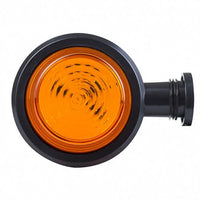 LED pendellamp amber | korte steel | heldere lens | 12-24v | MB-1010A