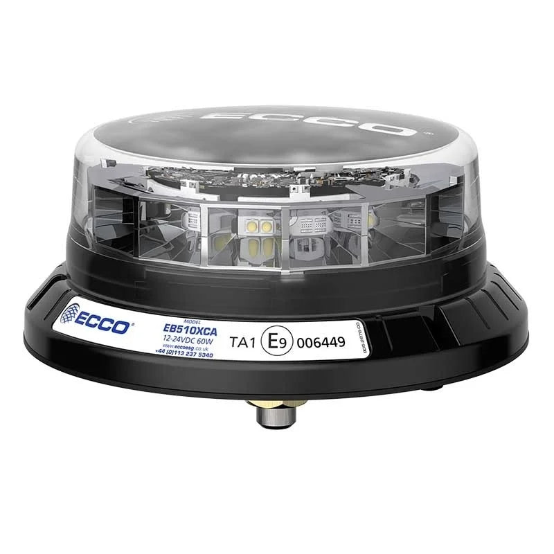 LED R65 Zwaailamp 12-24v Amber-transparant-CISPR-IP69K-1-Bouts
  | EB5101CA