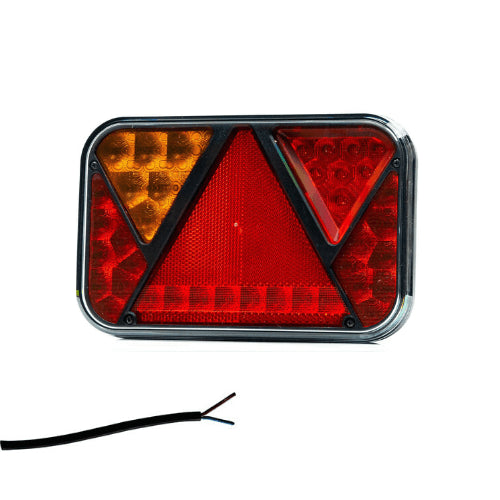 Links | LED achterlicht met mistlicht | 12v | VC-2701