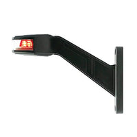 Links | LED breedtelamp | 12-24v | 30cm. kabel | rood-wit-amber | 1007LE