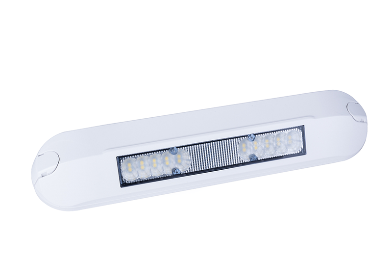 LED zij-werklamp 6500K, 1000lm, wit huis, 12-24v | WF-1220W