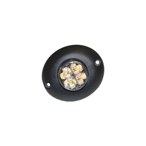 LED flitser | 6-LED | amber| 12-24v | R65 | 3750A
