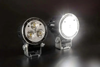 LED werklamp rond 1200lm, 12W, 12-24v, ingebouwde DT-connector