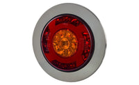 Inbouw LED combinatielicht 120mm. | 12-24v | 1,5m. kabel | VC-3910