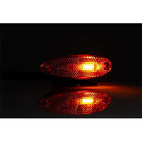 LED markeringslicht amber | 12-24v | 50cm. kabel | MV-1950A