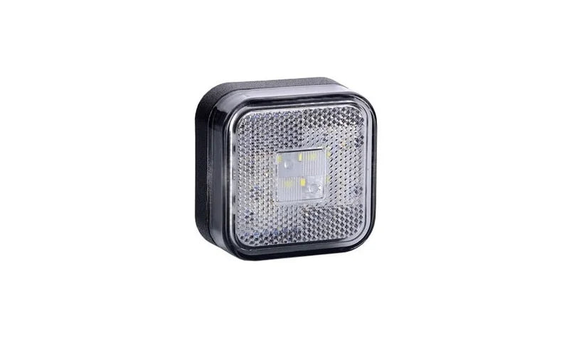 LED markeringslicht wit 12-24v 45cm kabel | MV-4200W