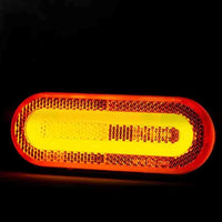 LED neon markeringslicht amber | 12-24v | 50cm. kabel | MV-2200A