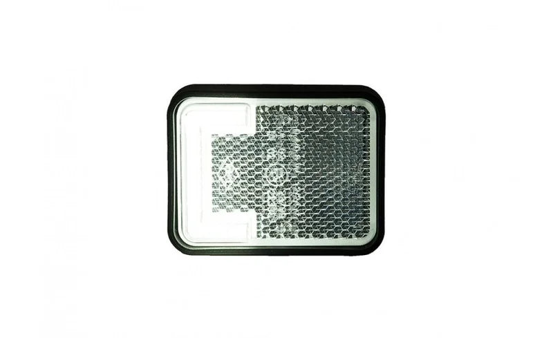LED markeringslicht neon wit met beugel | 12-24v | 50cm. kabel | MV-3500W