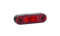 LED markeringslicht rood | 12-24v | 50cm. kabel | MV-5100R