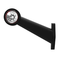 Rechts | LED breedtelamp | schuine steel | 12-36v | 0,75mm². connector | M10BV-512RW